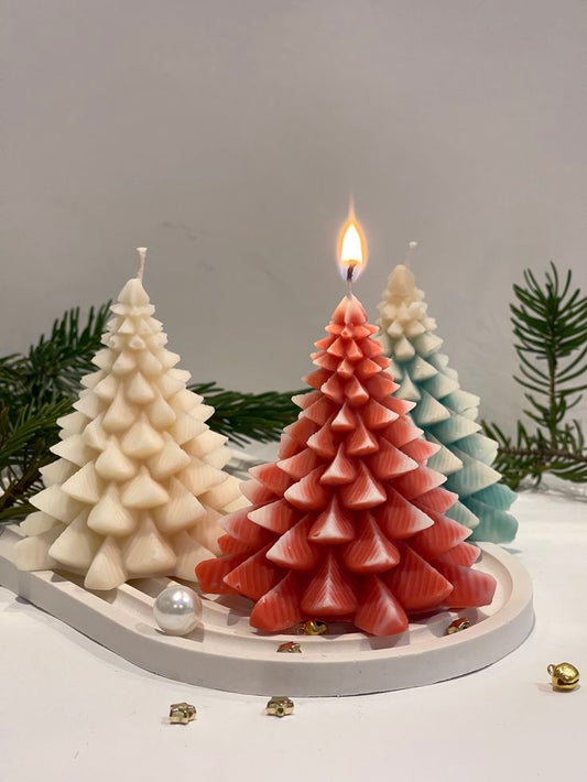 Christmas Tree Candle #1