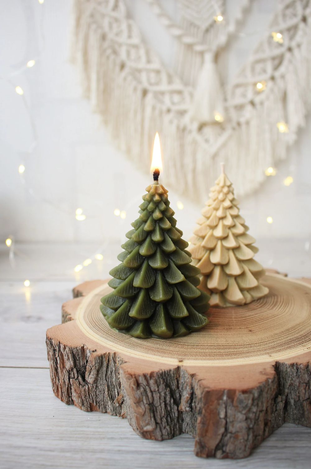 Christmas Tree Candle #1