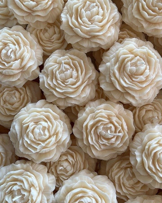 Peony candle