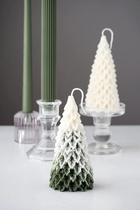 Christmas Tree Candle #5