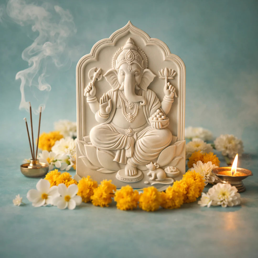 Ganesha Candle