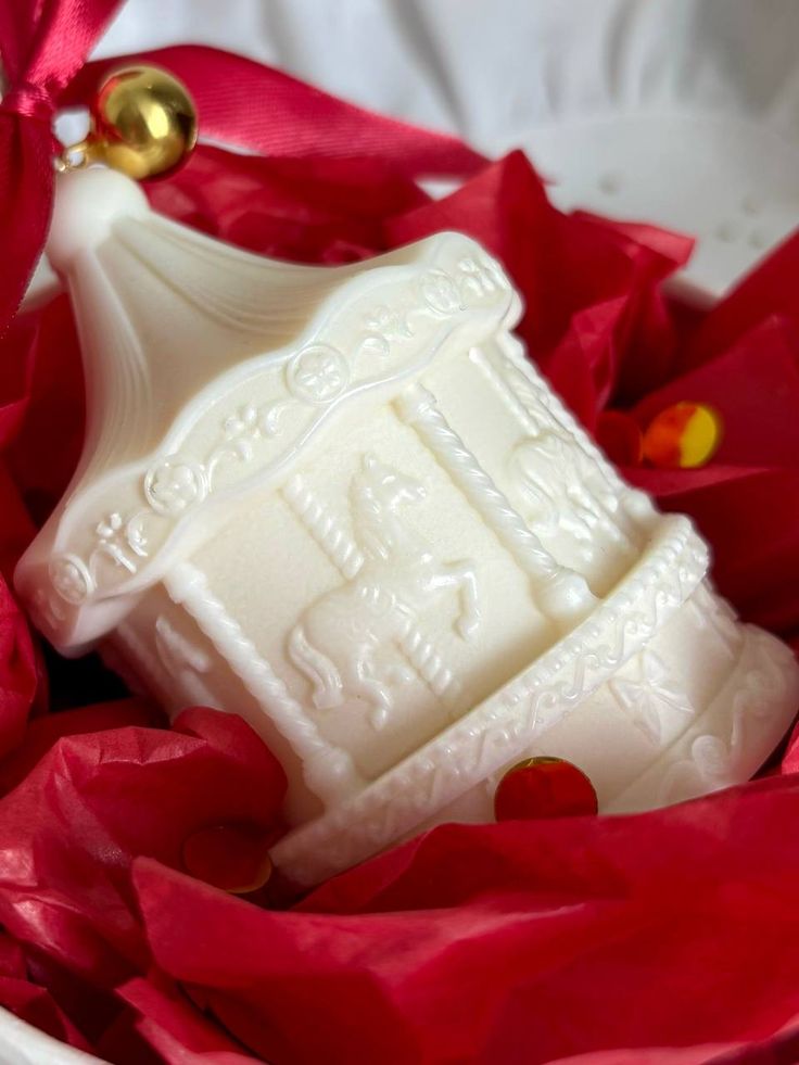 Christmas Carousel Candle