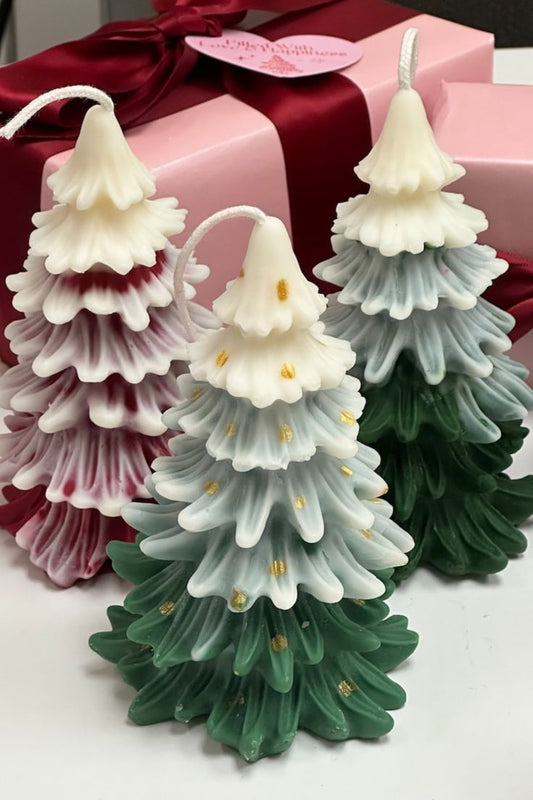 Christmas Tree Candle #4