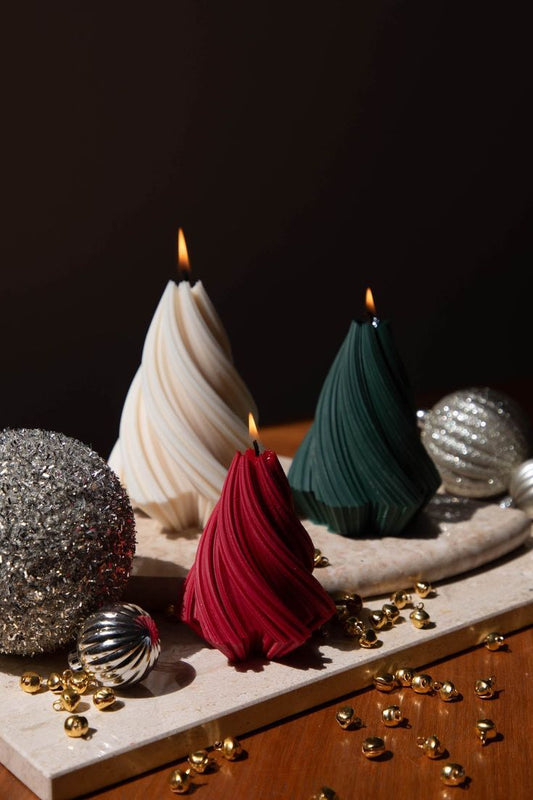 Christmas Tree Candle #2