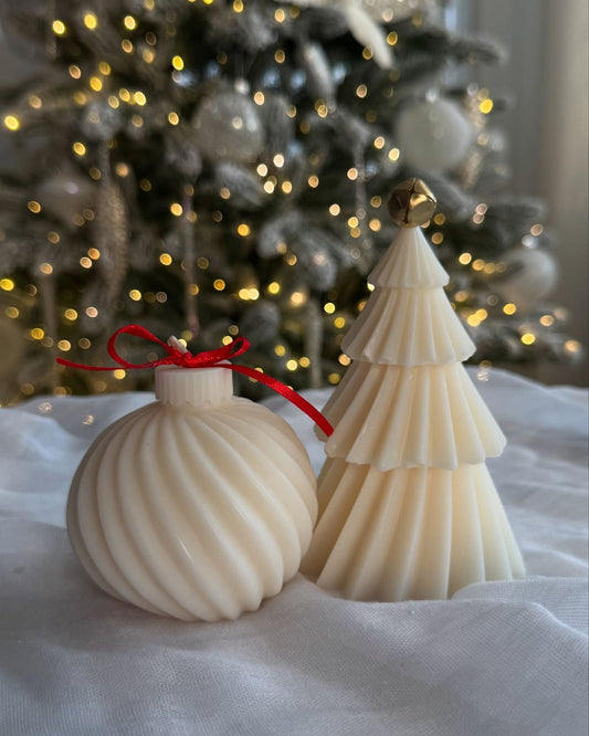 Christmas Decorative Ball Candle