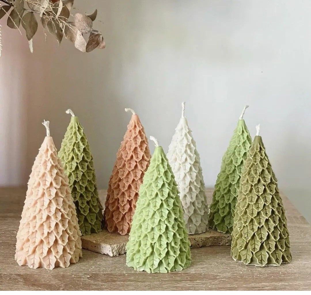Christmas Tree Candle #5
