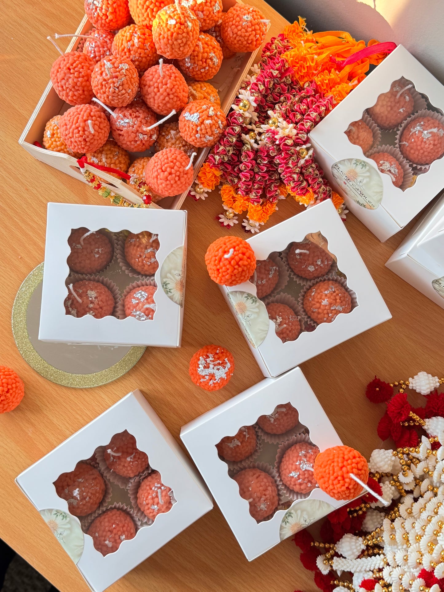 Motichoor Laddu Candles