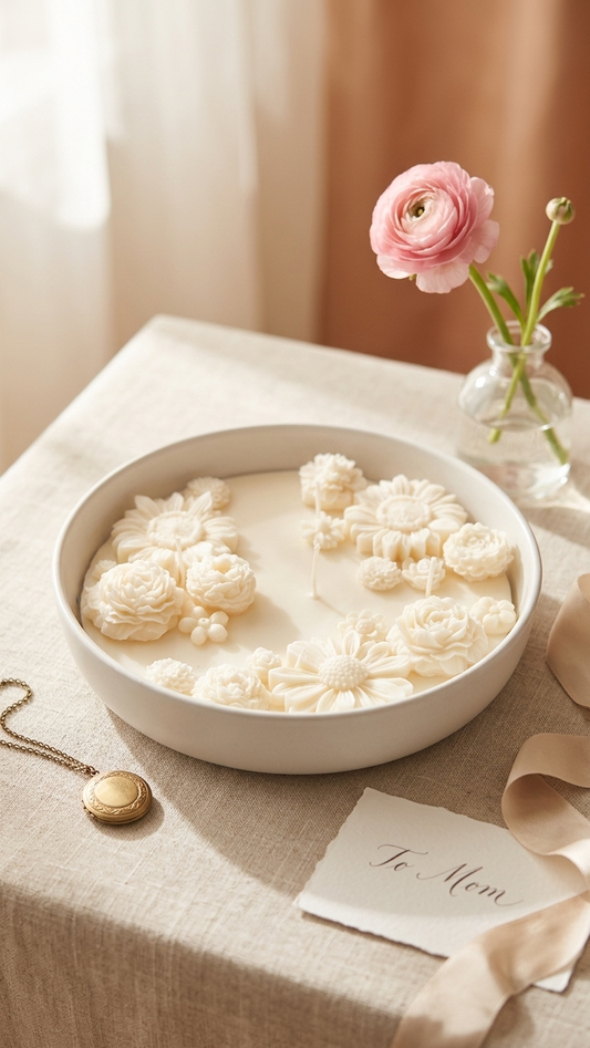 Mix floral plate
