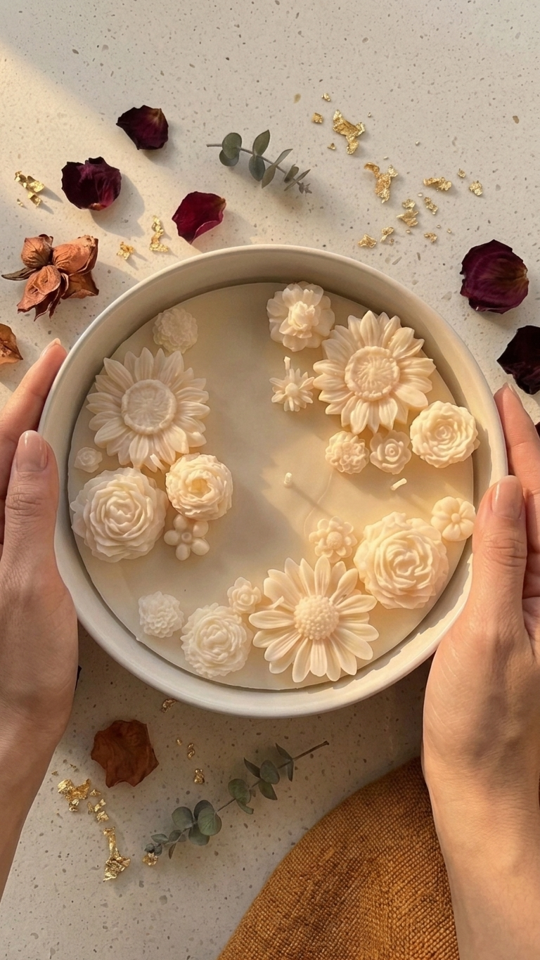 Mix floral plate
