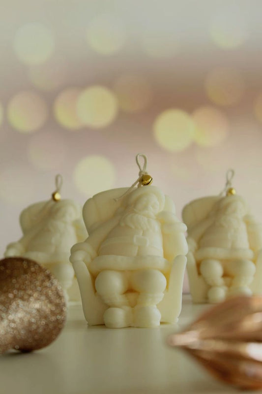 Christmas Santa Candle