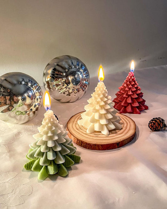 Christmas Tree Candle #1