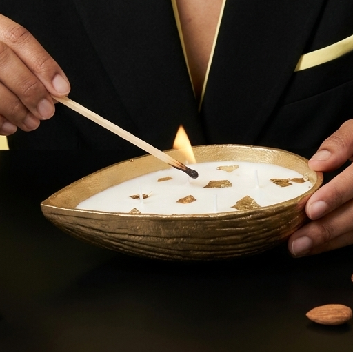 Almond Candle