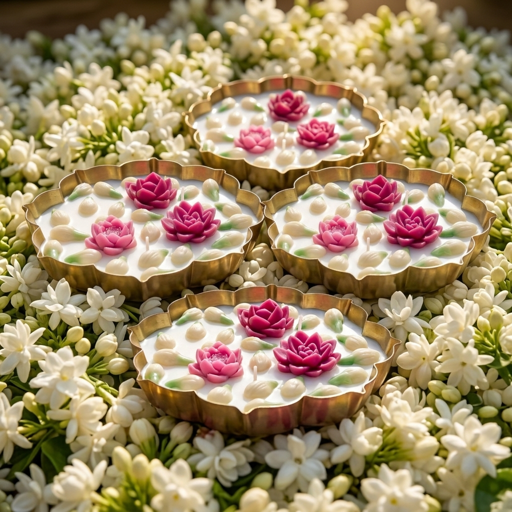 Mogra urli candle