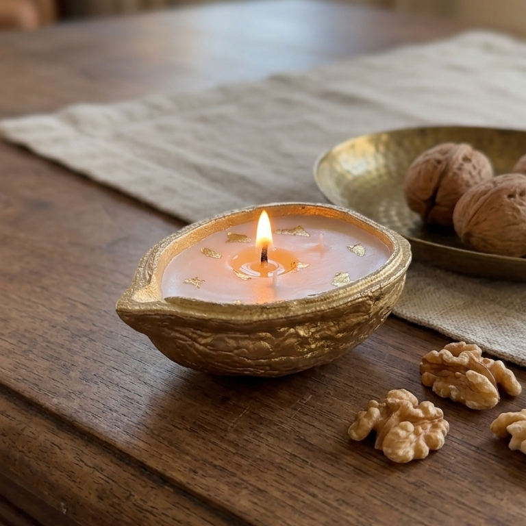 Walnut Candle
